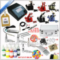 Professional Tattoo Kits 6 Guns Rotary Tattoo Machine Kits Tattoo tips machine kit